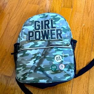 cute camouflage backpack